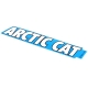 1411-725 - ARCTIC CAT DECAL,  GRAPHIC REAR (FRONT)( BLACK OUTLINE)