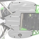 6639-116 - ARCTIC CAT SKID PLATE, REAR ´13 F-WHT