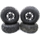 2402-195 - ARCTIC CAT WHEEL, ALUM-MATTE BLK (12X6.0)