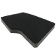 0617-632 - ARCTIC CAT FOAM,LWR SIDE PANEL-FRT-RH