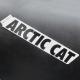 0621-732 - ARCTIC CAT DECAL,HOOD-ARCTIC CAT-BLK/WHT