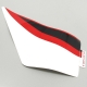 3411-645 - ARCTIC CAT DECAL,FR FENDER LH-VIB RED