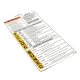 1411-250 - ARCTIC CAT DECAL,WARNING-PRE RIDE(AE)