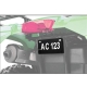 0436-787 - ARCTIC CAT KIT,LICENSE PLATE