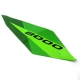 2621-387 - ARCTIC CAT DECAL, HOOD-8000-LH-GRN (LTD)