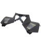 3718-998 - ARCTIC CAT CONSOLE,LWR-BLK- W/DECAL