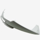 3718-716 - ARCTIC CAT HOOD,W/DECALS-RH-WHT(LTD)