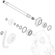 1702-467 - ARCTIC CAT KIT,DRIVEN SHAFT-6000/8000