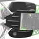7639-421 - ARCTIC CAT SKID PLATE,REAR ''17 9000-BLK