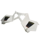 3718-891 - ARCTIC CAT CONSOLE LWR-WHT/CLR-W/DECAL