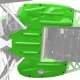 7639-721 - ARCTIC CAT SKID PLATE,REAR ''16 6/8/9-TA GRN