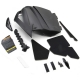 5718-601 - ARCTIC CAT PANEL,SIDE-LH BLK-W/WARNING DECAL