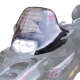 2606-366 - ARCTIC CAT WINDSHIELD, MED-W/MIRROR HOLES