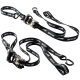 7639-182 - ARCTIC CAT TIE DOWN,DLX-BLK/GRN W/CLIP (PR)