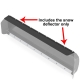2436-309 - ARCTIC CAT GEN 2 QA 66 SNOW DEFLECTOR