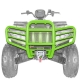 7506-409 - ARCTIC CAT BUMPER,FRONT-TEAM ARCTIC GRN (A-BODY)