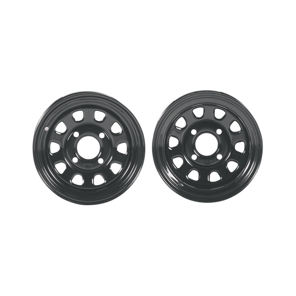 Paire de jantes 14x7 - 4/137 pour CAN AM Outlander 650/800/1000