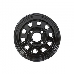 Jante Avant/Arrière ITP DELTA STEEL Noir 14 pouces pour CAN AM 