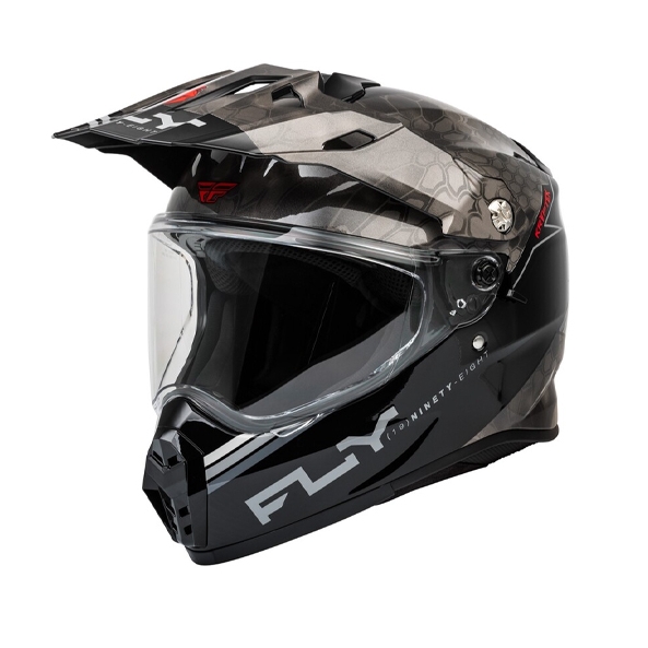 Casque FLY Trekker noir/gris/blanc