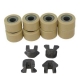 Jeu de 8 galets et 4 guides pour KYMCO 400 MXU