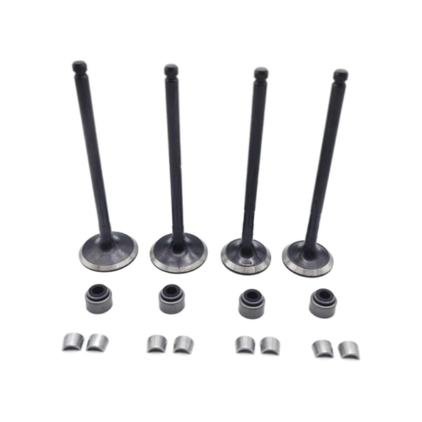 Kit 4 soupapes avec coupelles et joints pour POLARIS 500 OUTLAW