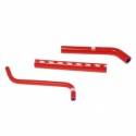 Durites de radiateur SAMCO rouge pour HONDA TRX 450