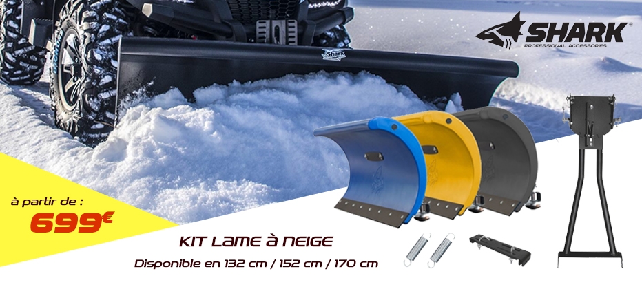 Lame à neiges pour quad à partir de 699 €